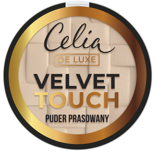 Puder prasowany Celia De Luxe Velvet Touch 102 Natural Beige 9 g (5900525065155) - obraz 1