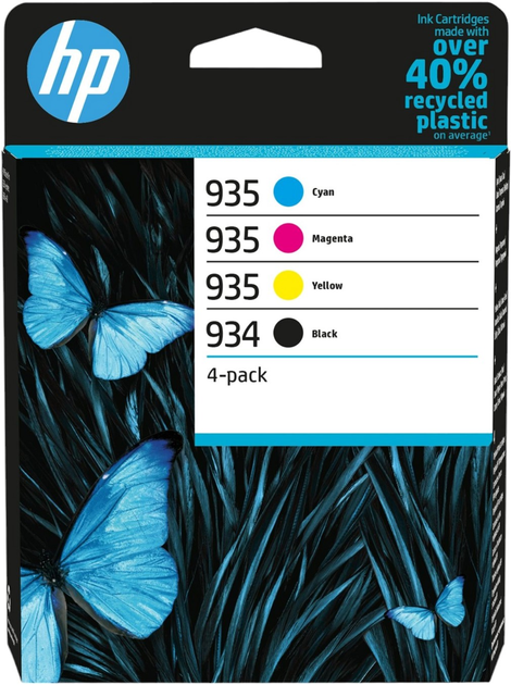 Набір картриджів HP 934/935 Multipack Cyan/Magenta/Yellow/Black (195122352257) - зображення 1