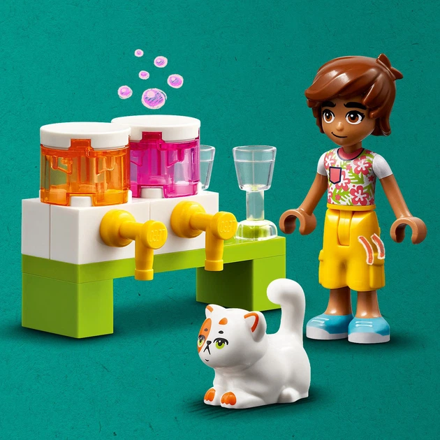 Zestaw klocków LEGO Friends Food truck z hot dogami 100 elementów (42633) - obraz 4