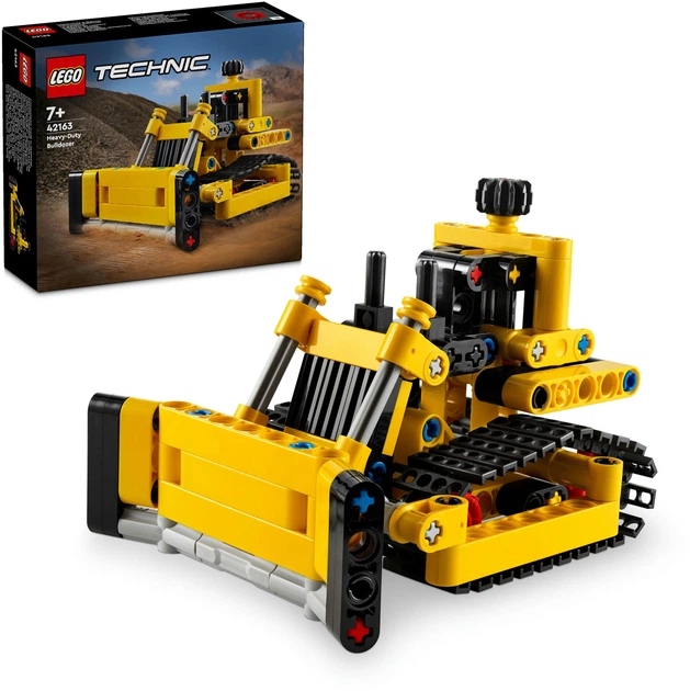 Конструктор LEGO Technic Сверхмощный бульдозер 195 деталей (42163