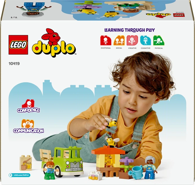 Конструктор LEGO DUPLO Town Догляд за бджолами й вуликами 22 деталей (10419) - зображення 9