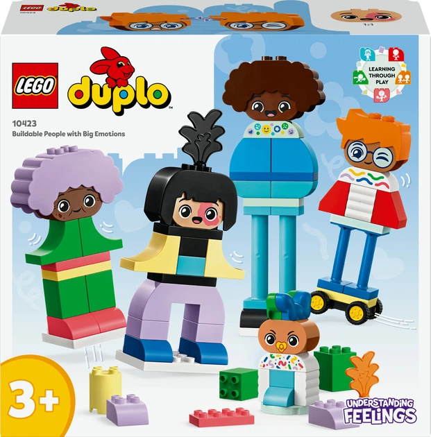 Zestaw klocków LEGO DUPLO Town Ludziki z emocjami 71 element (10423) - obraz 8