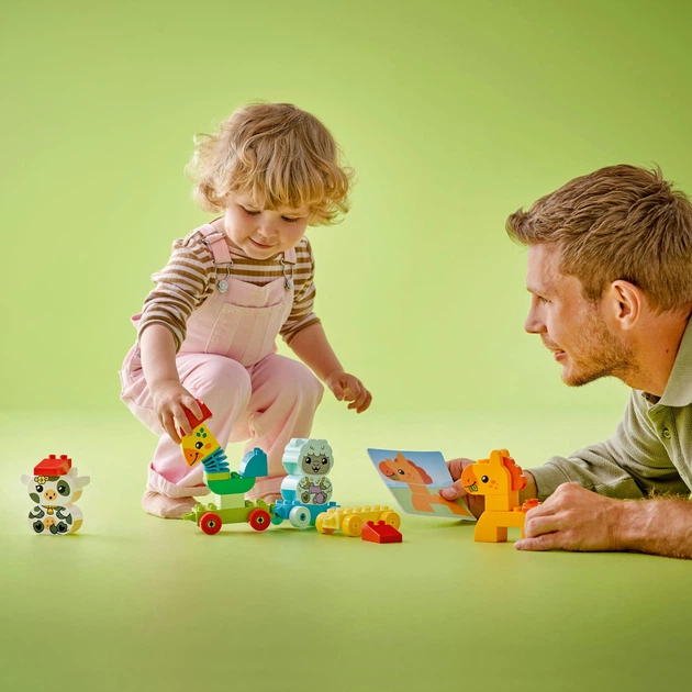 Конструктор LEGO DUPLO My First Потяг тваринок 19 деталей (10412) - зображення 3