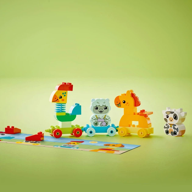 Конструктор LEGO DUPLO My First Потяг тваринок 19 деталей (10412) - зображення 5