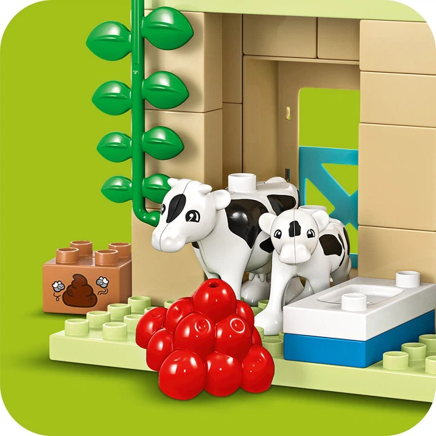 Конструктор LEGO DUPLO Town Догляд за тваринами на фермі 74 деталей (10416) - зображення 6