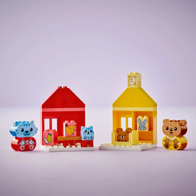 Конструктор LEGO DUPLO My First Повсякденні процедури:&nbsp;Час вечері й сну 28 деталей (10414) - зображення 5
