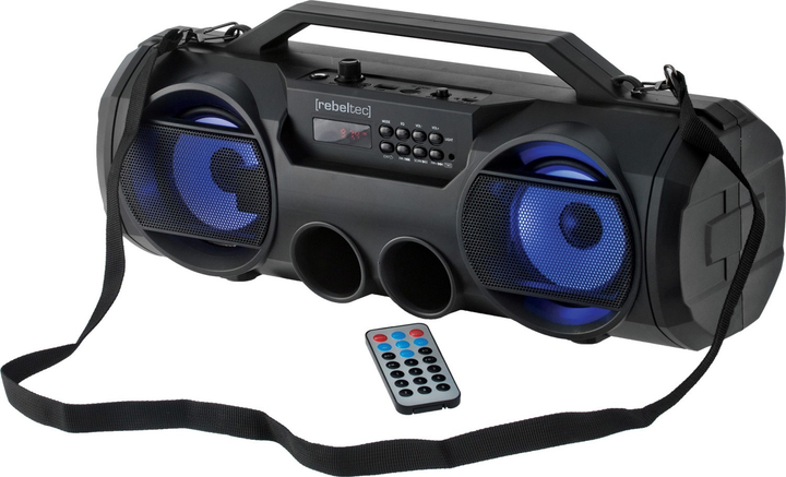 Портативная колонка Rebeltec SoundBox 440 Black (RBLFLO00045) - изображение 2