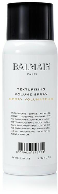 Spray Balmain Texturizing Volume utrwalający i zwiększający objętość włosów 75 ml (8719638146371) - obraz 1