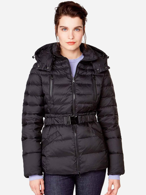 Пуховик зимний женский United Colors of Benetton 158759 40 Черный ...