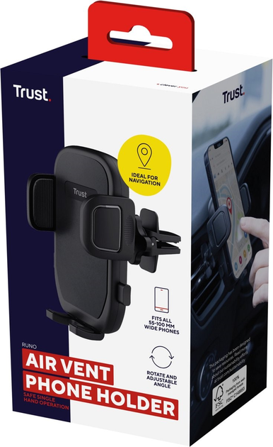 Автотримач Trust Runo Phone Air Vent (8713439249835) - зображення 8