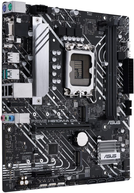 Płyta główna ASUS PRIME H610M-A D4-CSM (s1700, Intel H610, PCI-Ex16) - obraz 2