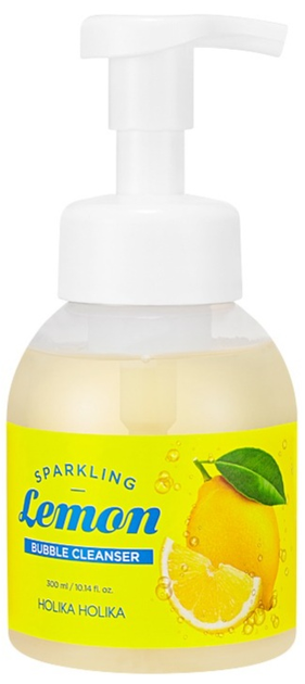 Pianka myjąca do twarzy Holika Holika Sparkling Lemon Bubble Cleanser 300 ml (8806334383626) - obraz 1