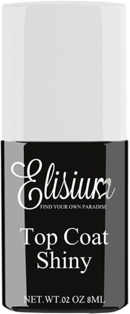 Top Elisium Top Coat Shiny do lakierów hybrydowych dodający połysku 9 g (5902539709414) - obraz 1