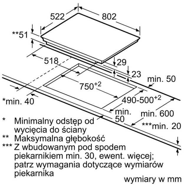 Płyta indukcyjna Bosch Serie 6 PVW851FB5E - obraz 4