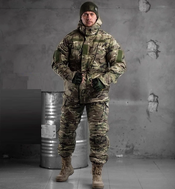 Зимний мужской костюм Solomon куртка и штаны Мультикам XXL (Kali) AI043 - изображение 1