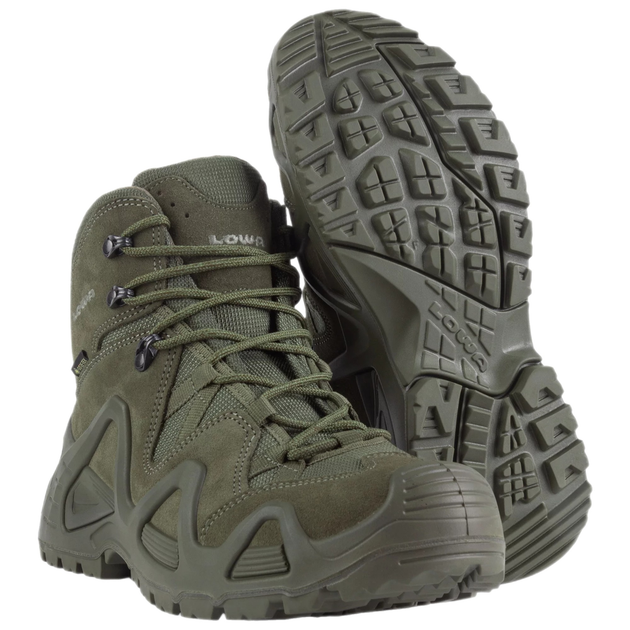 Черевики тактичні Lowa Zephyr GTX mid TF Ranger green (Темно-зеленый) UK 10.5/EU 45 - зображення 1