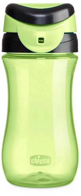 Чашка з твердою шийкою Chicco Kids Чашка з жорстким носиком 2 л + зелена 350 мл (8058664144792) - зображення 1