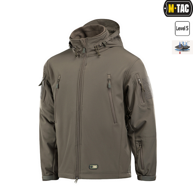 Куртка M-Tac SoftShell з Підстьожкою Olive Size XL - изображение 1