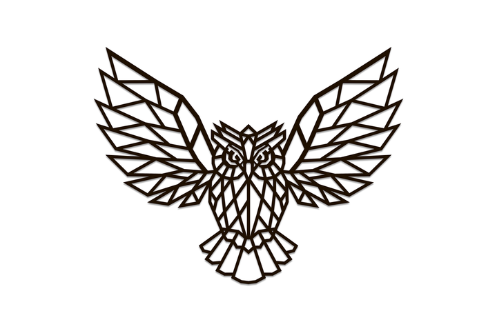 Пазл EWA интерьерный деревянный на стену OWL 81,4x62,4x0,7см. 372эл. Сова - изображение 5