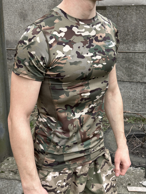 Костюм тактичний розмір L Esty футболка та штани мультикам - зображення 2