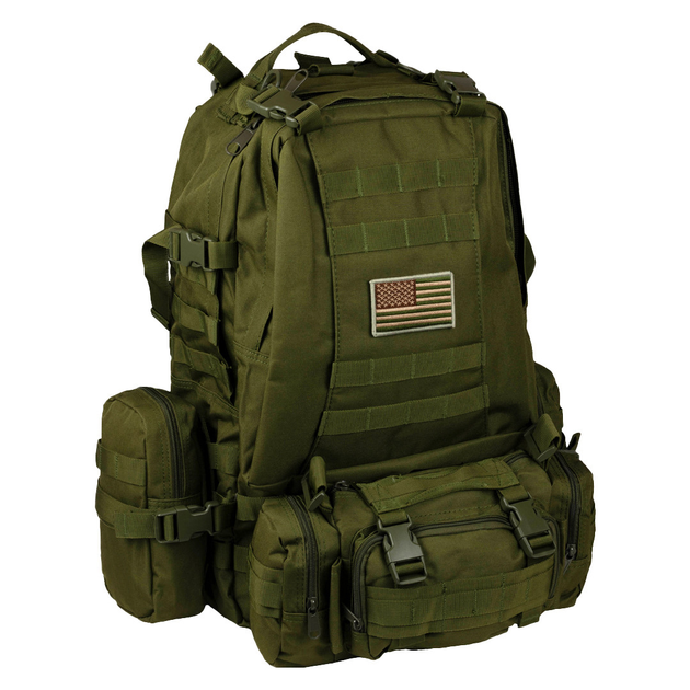 Рюкзак CVlife Large Assault Pack 60L Олива - зображення 1