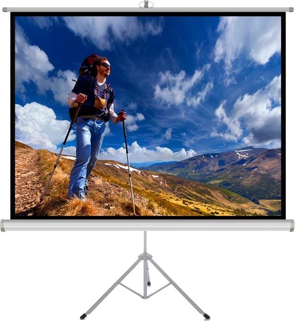 Екран проекційний ART 4:3 TS-100 на штативі 203 x 152 см (ER T100 4:3) - зображення 1