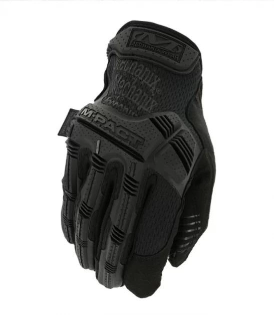 Рукавички безпалі Mechanix M-pact Fingerless Gloves Covert із захисними панелями M Чорний - зображення 1
