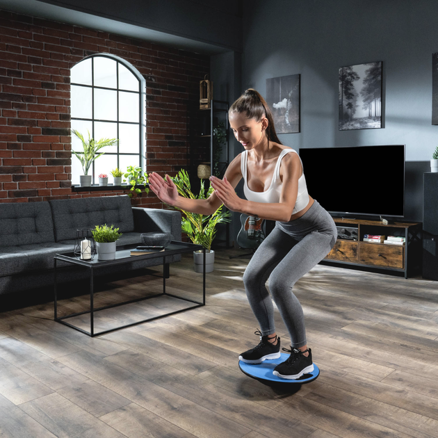 Диск балансировочный Hop-Sport 40см голубой - изображение 6