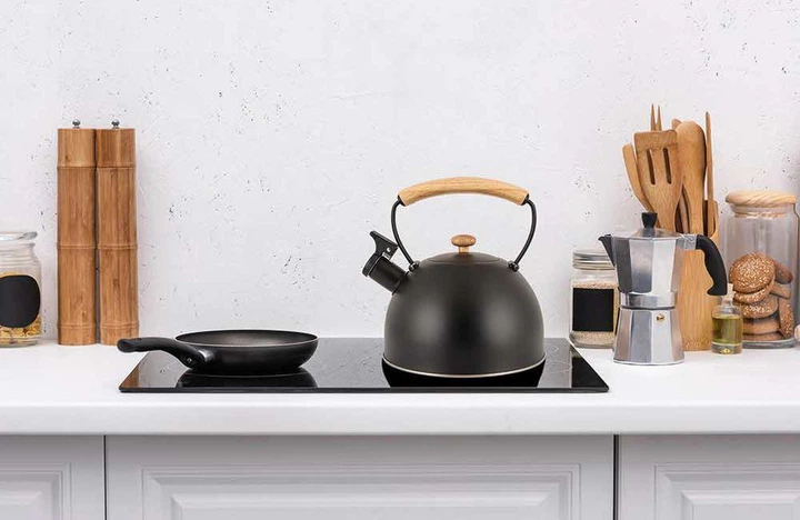 Czajnik Promis Clara TMC15B Czarny (5902497552282) - obraz 3