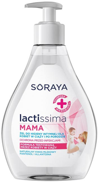 Żel do higieny intymnej Soraya Lactissima Mama dla kobiet w ciąży i po porodzie 300 ml (5901045061122) - obraz 1