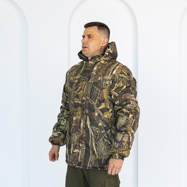 Бушлат Горка зимний камуфляжный с капюшоном, мужская тактическая зимняя куртка камуфляж Осень 48 - изображение 2
