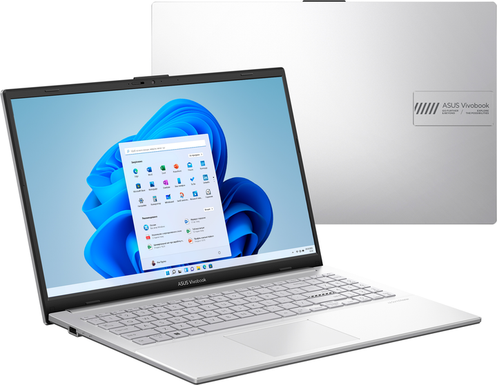 Laptop ASUS Vivobook Go 15 E1504FA-BQ251W (90NB0ZR1-M00BA0) Cool Silver - obraz 9