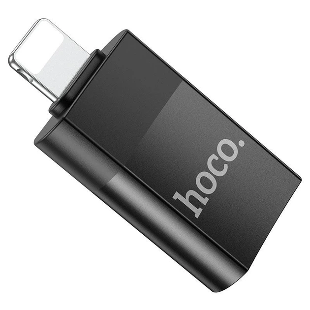 Адаптер Hoco UA17 - Lightning папа на USB 2.0 маму 6931474761989 - изображение 2