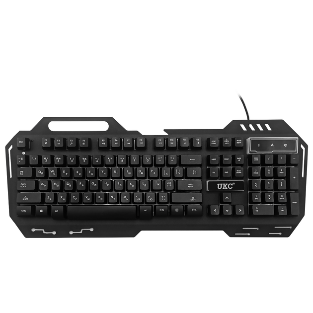 Профессиональная компьютера проводная игровая клавиатура с RGB подсветкой UKC GK 900 KW 900 (900) - изображение 5