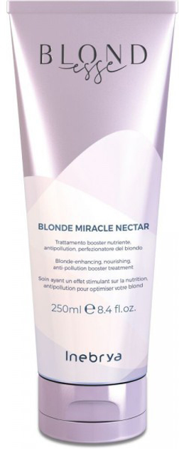 Odżywka Inebrya Blondesse Blonde Miracle Nectar odżywcza kuracja do włosów blond 250 ml (8008277261478) - obraz 1