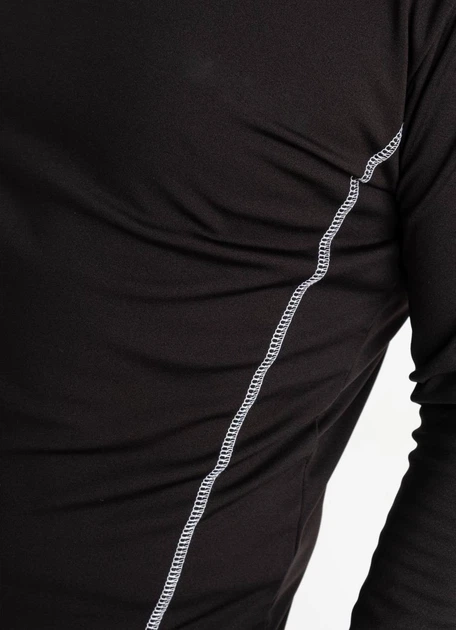 Термобілизна, тканина мікродайвінг з начісом (кофта+штани), р.5XL(64), чорна - Фото 4 Термобілизна, тканина мікродайвінг з начісом (кофта+штани), р.5XL(64), чорна - зображення 4