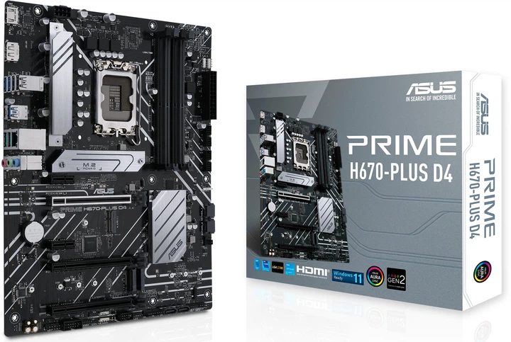 Płyta główna ASUS PRIME H670-PLUS D4 (s1700, Intel H670, PCI-Ex16) - obraz 6