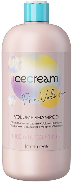 Szampon Inebrya Ice Cream Pro-Volume zwiększający objętość włosów 1000 ml (8008277263632) - obraz 1