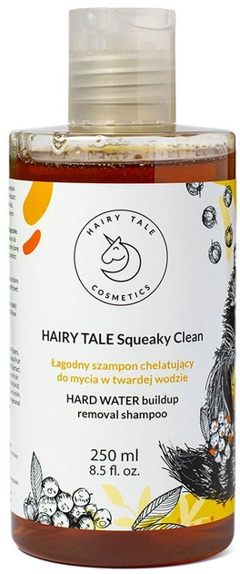 Szampon Hairy Tale Squeaky Clean łagodny chelatujący do mycia w twardej wodzie 250 ml (5907796691038) - obraz 1