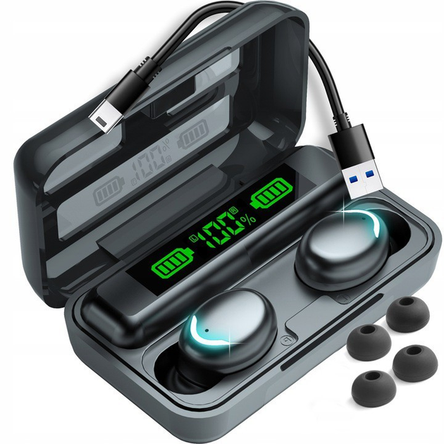 Беспроводные наушники True Wireless TWS F9 5 DVersion Bluetooth ...