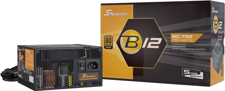 Zasilacz Seasonic B12 BC-750 750 W - obraz 5