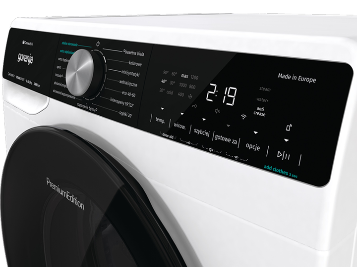 Стиральная машина Gorenje - WNS 1X4 ARTWIFI/UA - изображение 3