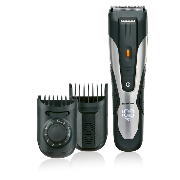 Машинка для стрижки волос Silver Crest SHBS 800 A1 2 насадки Серый ...
