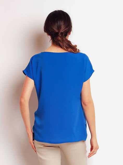 Блузка жіноча Awama A143 S Синя (5902360515796) - зображення 2
