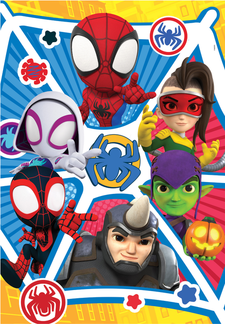 Puzzle 3 w 1 Clementoni Spidey and His Amazing Friends 3 x 48 elementów (8005125252824) - obraz 2