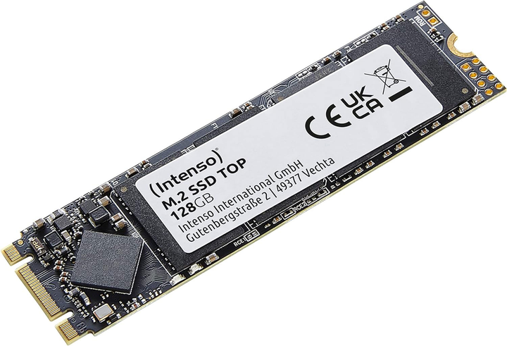 Dysk SSD Intenso Top Performance 128GB M.2 SATA III 3D NAND SLC (3832430) - obraz 2