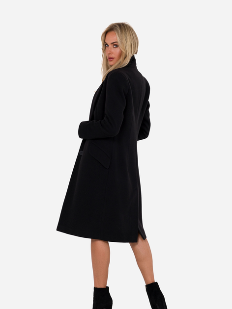 Пальто жіноче Made Of Emotion M758 S Чорне (5905563713525) - зображення 2
