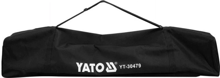 Statyw trójnóg do przyrządów pomiarowych Yato YT-30479 teleskopowy 2 sekcje mocowanie 5/8" H≤150 cm (5906083078521) - obraz 3
