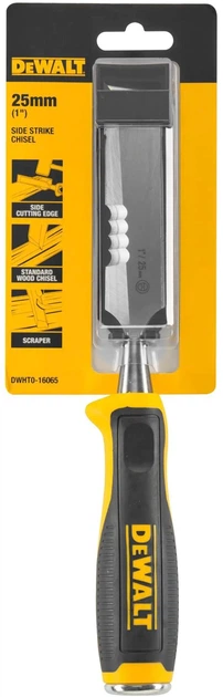Стамеска DeWalt с лезвием 25 х 150 мм и боковой режущей кромкой (DWHT0-16065) - Фото 3 Стамеска DeWalt с лезвием 25 х 150 мм и боковой режущей кромкой (DWHT0-16065) - изображение 3