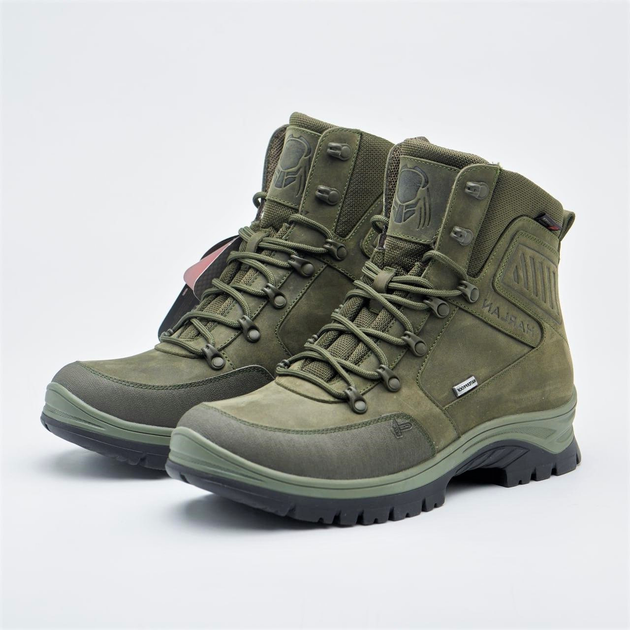 Ботинки Зимние тактические кожаные с мембраной Gore-Tex PAV Style Lab HARLAN 550 р.44 29.5см хаки - изображение 1